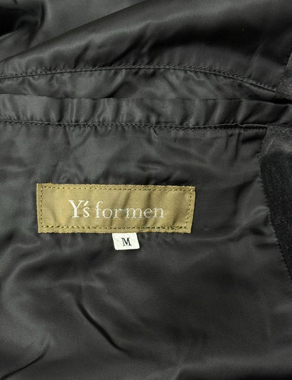 Black Velvet Zip Jacket from Yohji Yamamoto