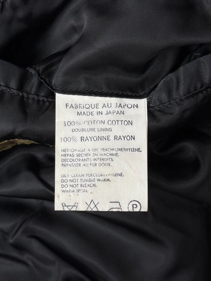 Black Velvet Zip Jacket from Yohji Yamamoto