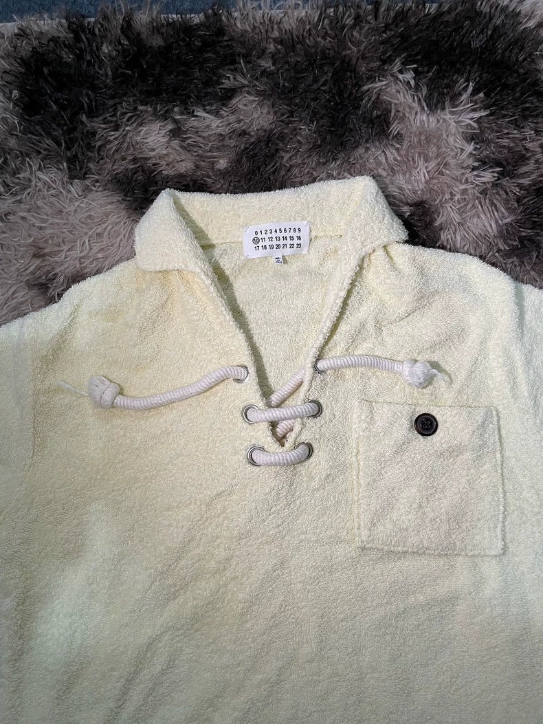 Maison Margiela Towel Rope Polo Shirt