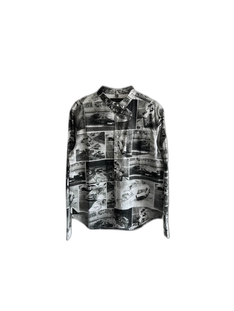 10.DEEP Car Crash Print Shirt