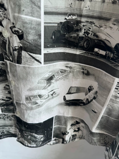 10.DEEP Car Crash Print Shirt