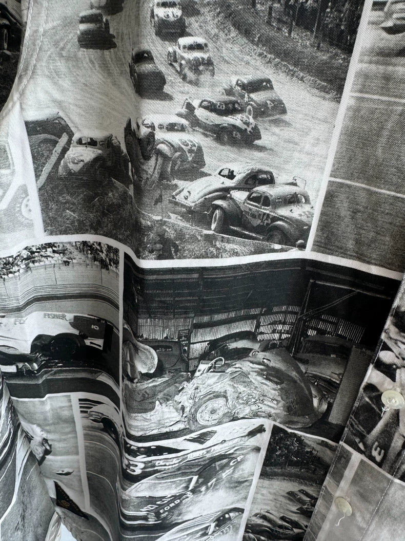 10.DEEP Car Crash Print Shirt