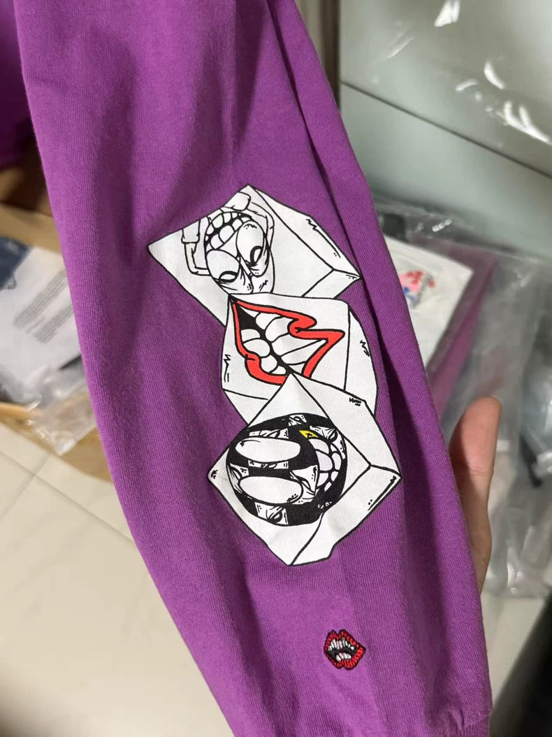 Chrome Hearts 25  Purple Mattyboy Long Sleeve