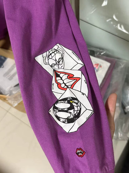 Chrome Hearts 25  Purple Mattyboy Long Sleeve