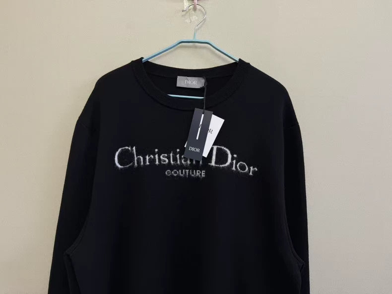 Black Logo Knit Sweater from Dior-yf