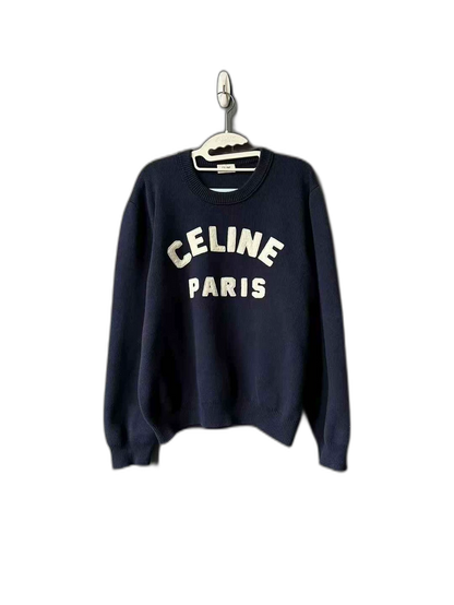 Celine Letter Knit Sweater