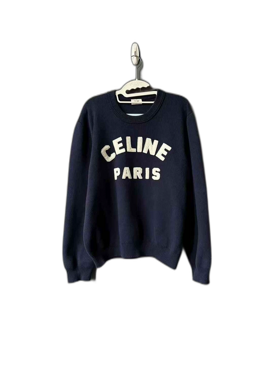 Celine Letter Knit Sweater