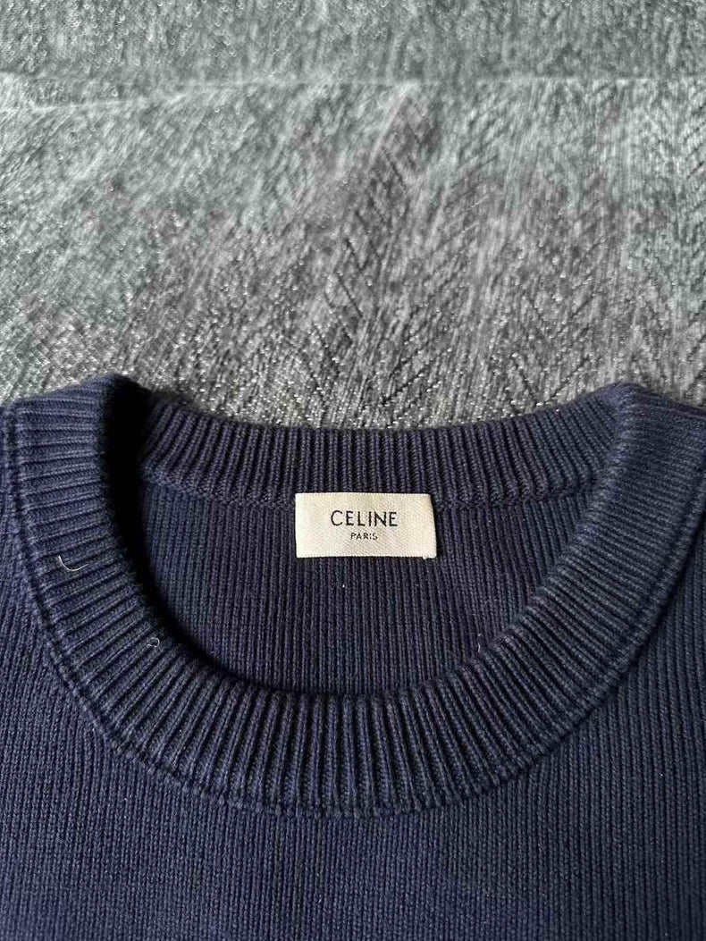 Celine Letter Knit Sweater