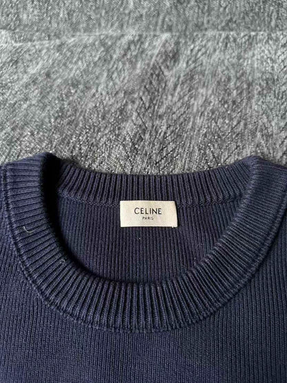 Celine Letter Knit Sweater