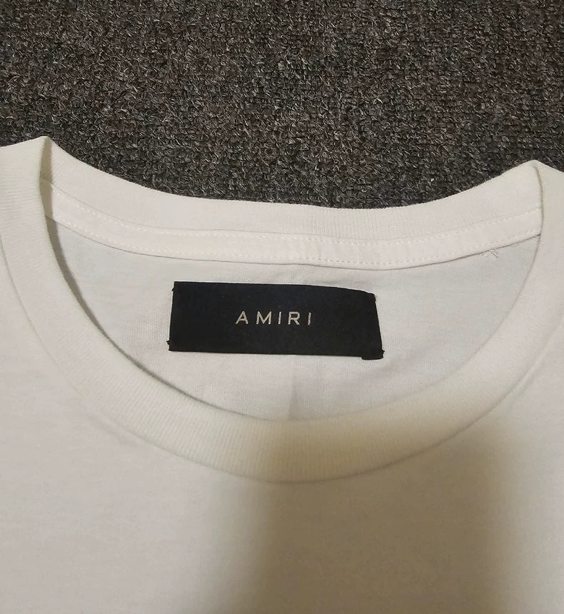 Amiri Skull Rose Oversize Short Sleeve T-Shirt-yf