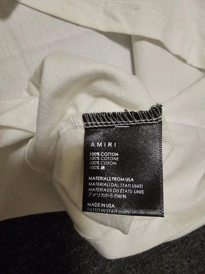 Amiri Skull Rose Oversize Short Sleeve T-Shirt-yf