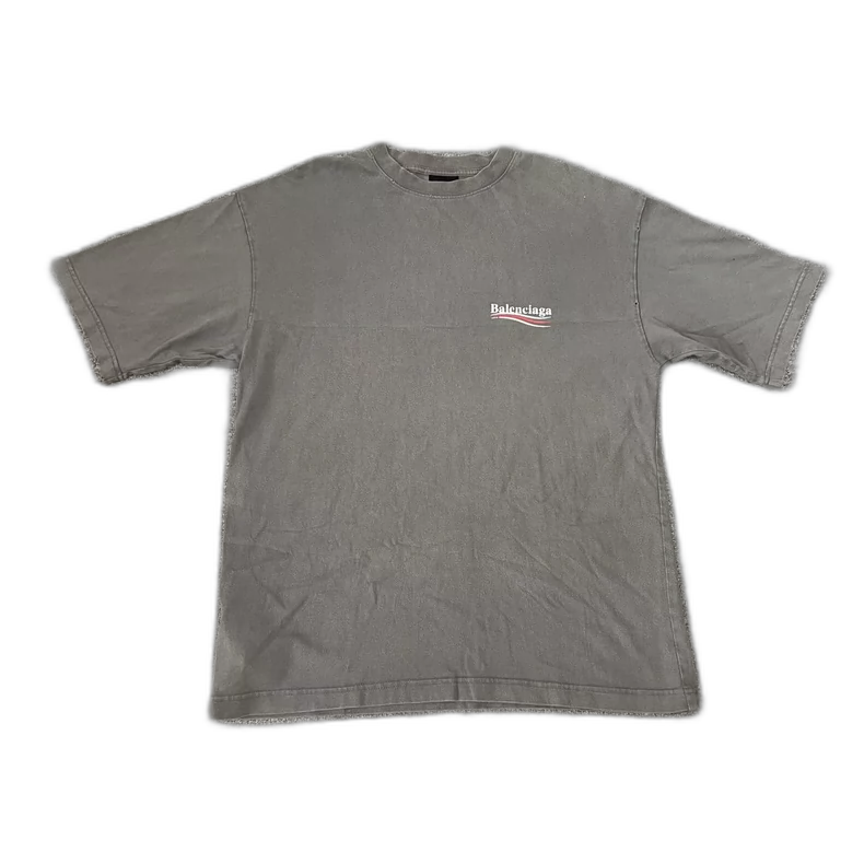 Balenciaga Vintage Style Short Sleeve T-Shirt