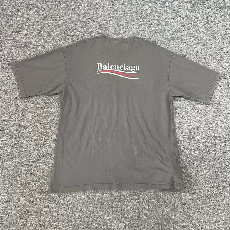 Balenciaga Vintage Style Short Sleeve T-Shirt