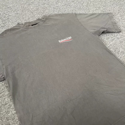 Balenciaga Vintage Style Short Sleeve T-Shirt