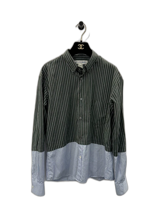Comme Des Garcons Striped Button-Up Shirt