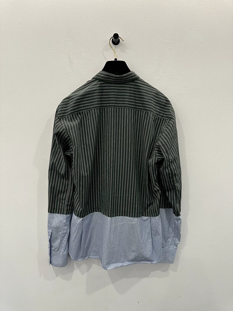 Comme Des Garcons Striped Button-Up Shirt