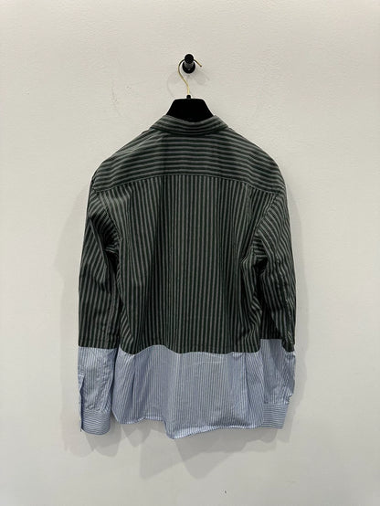 Comme Des Garcons Striped Button-Up Shirt