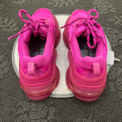 Balenciaga Pink Triple S Sneakers
