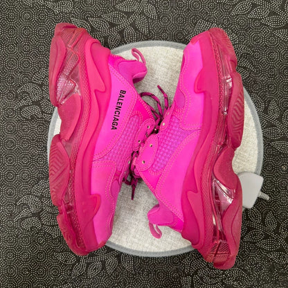 Balenciaga Pink Triple S Sneakers