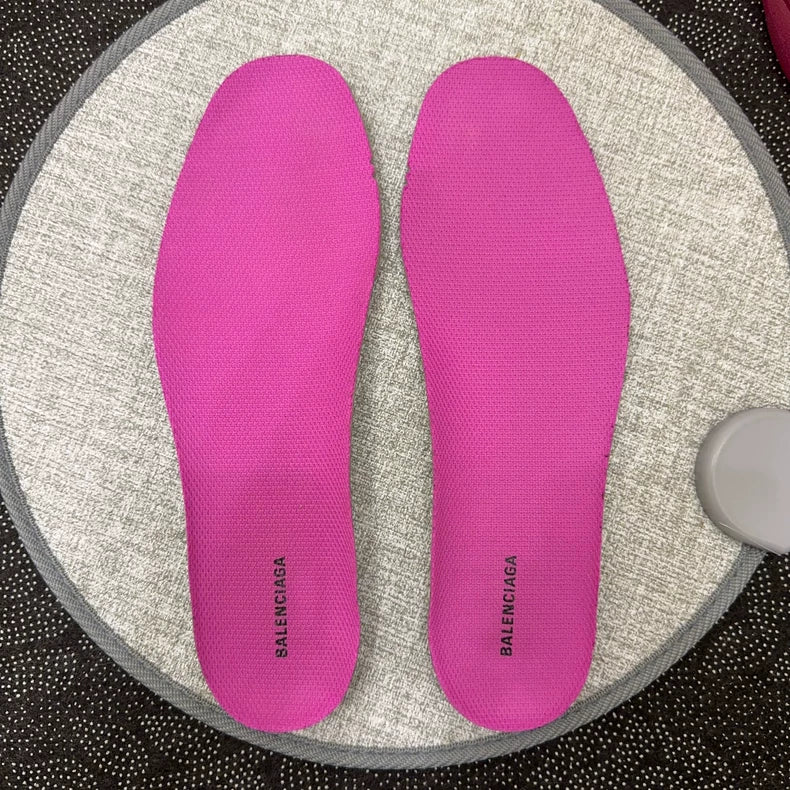 Balenciaga Pink Triple S Sneakers