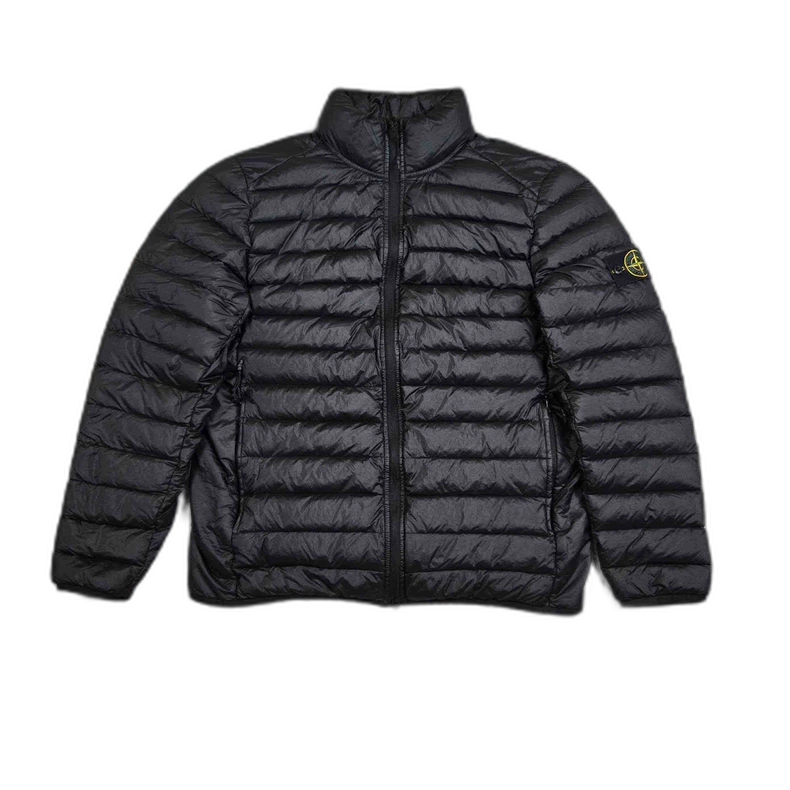 Stone Island Black Down Jacket XL
