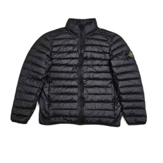 Stone Island Black Down Jacket XL