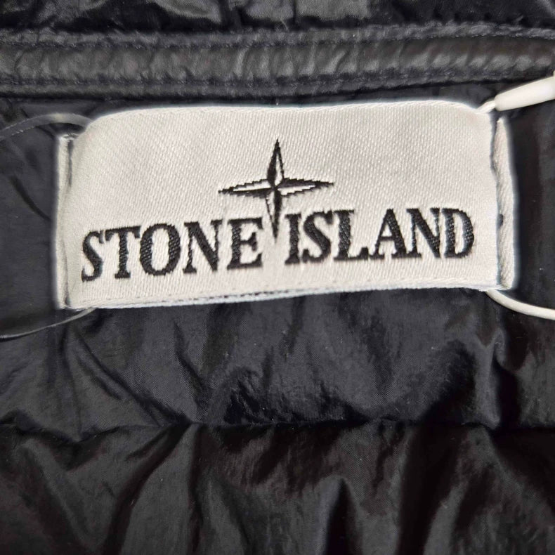 Stone Island Black Down Jacket XL
