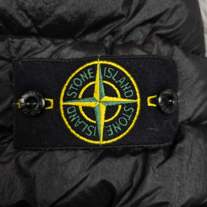 Stone Island Black Down Jacket XL