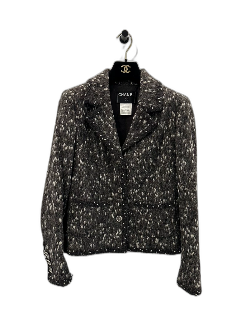 Chanel Snowflake Wool Women's Jacket