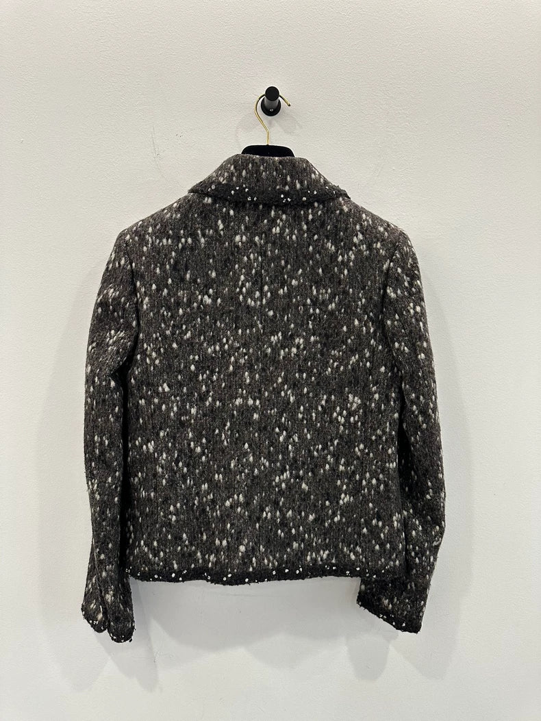 Chanel Snowflake Wool Women's Jacket