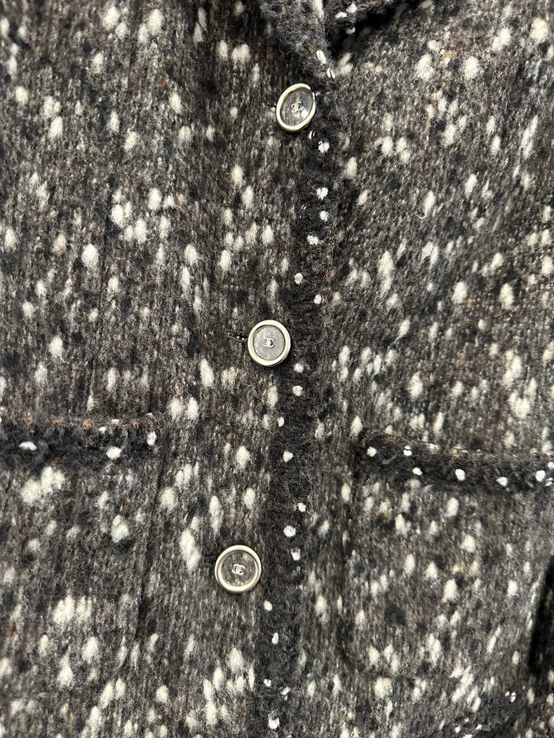 Chanel Snowflake Wool Women's Jacket