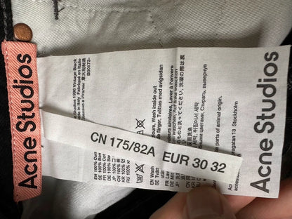 Acne Studios 1996 Straight Denim Jeans