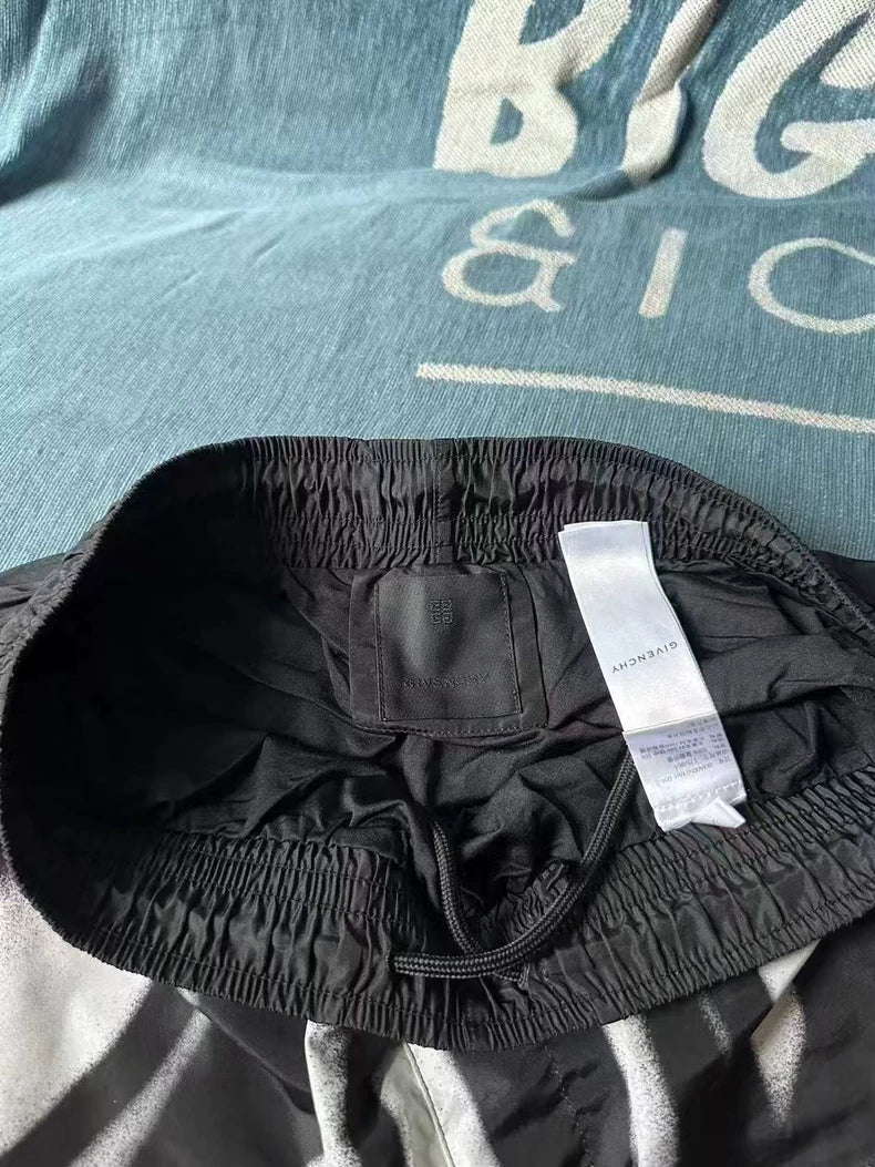 Givenchy Graffiti Skull Shorts