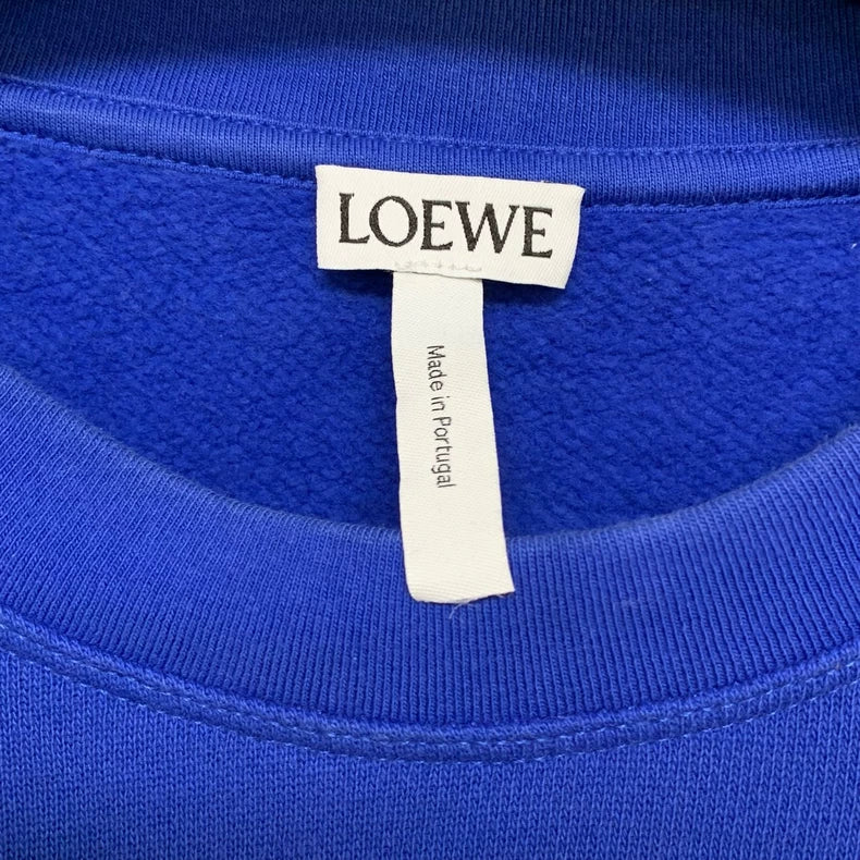 Loewe Blue Graphic Sweatshirt XL Available