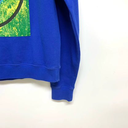 Loewe Blue Graphic Sweatshirt XL Available