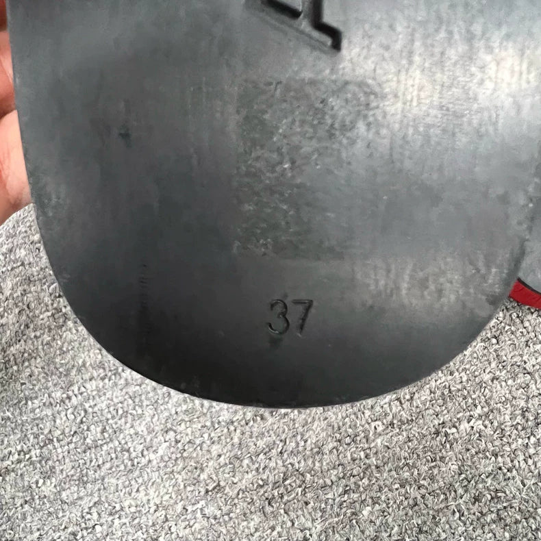 Balenciaga Red Slide Sandals Size 37