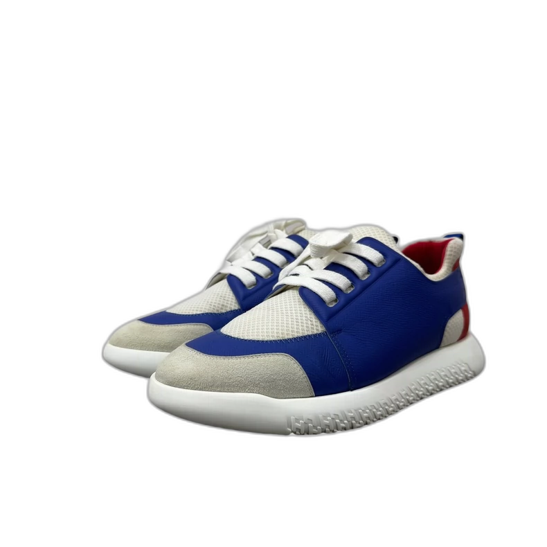 Hermes Red Blue Sports Sneakers-zp