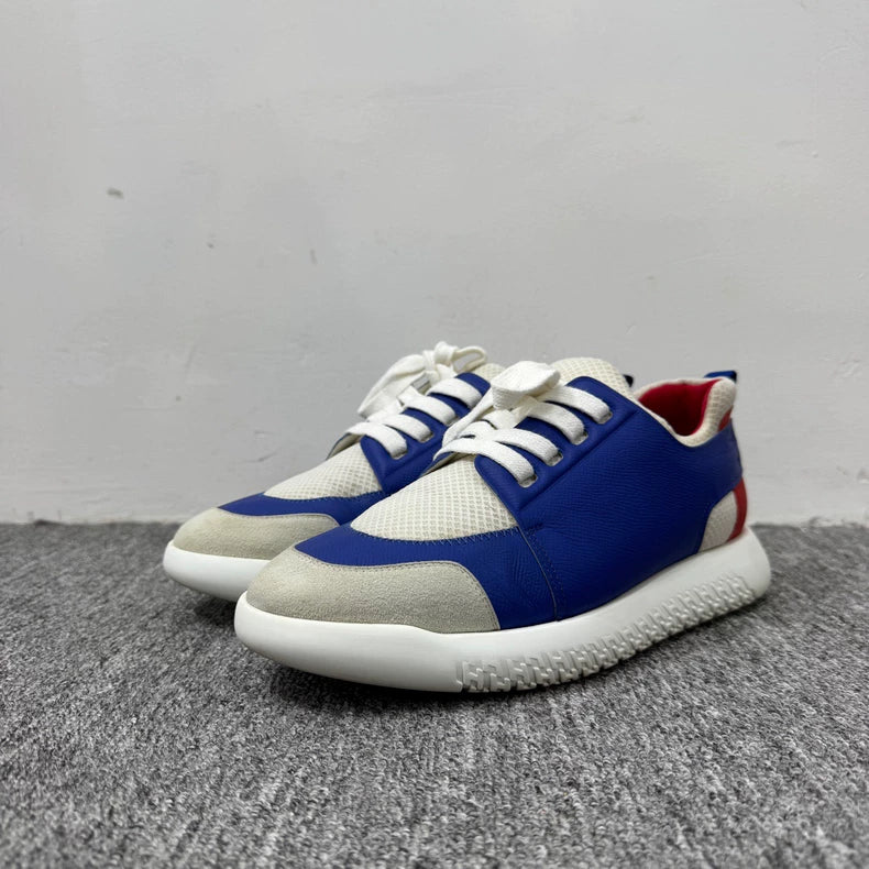 Hermes Red Blue Sports Sneakers-zp