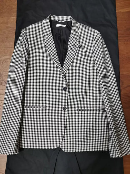 Saint Laurent Paris Houndstooth Blazer
