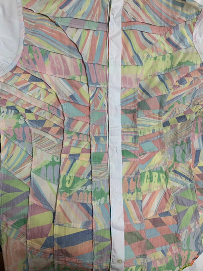 COMME DES GARCONS SHIRT Patchwork Cotton Shirt