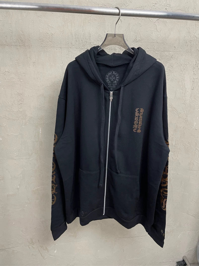 Chrome Hearts Limited Black Zip Hoodie