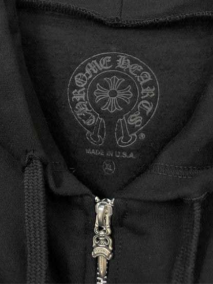 Chrome Hearts Limited Black Zip Hoodie