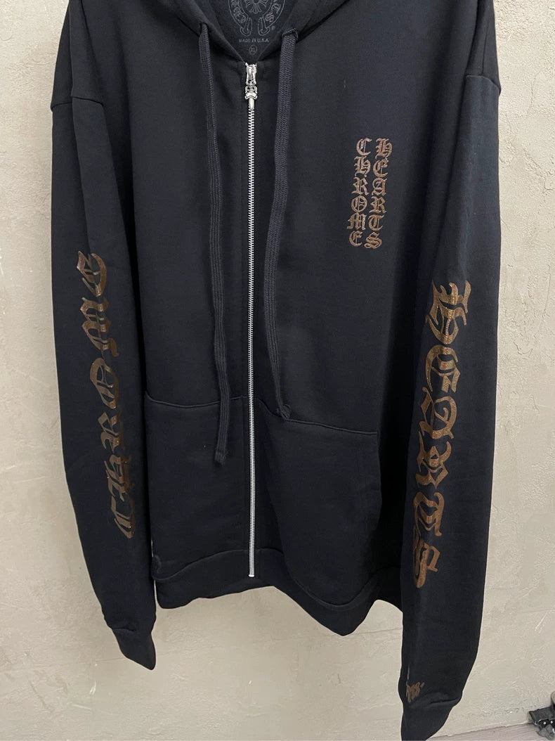 Chrome Hearts Limited Black Zip Hoodie