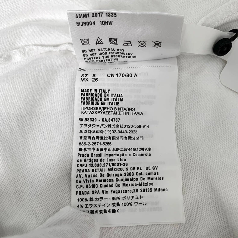 miumiu Flamingo Logo Sequin T-Shirt