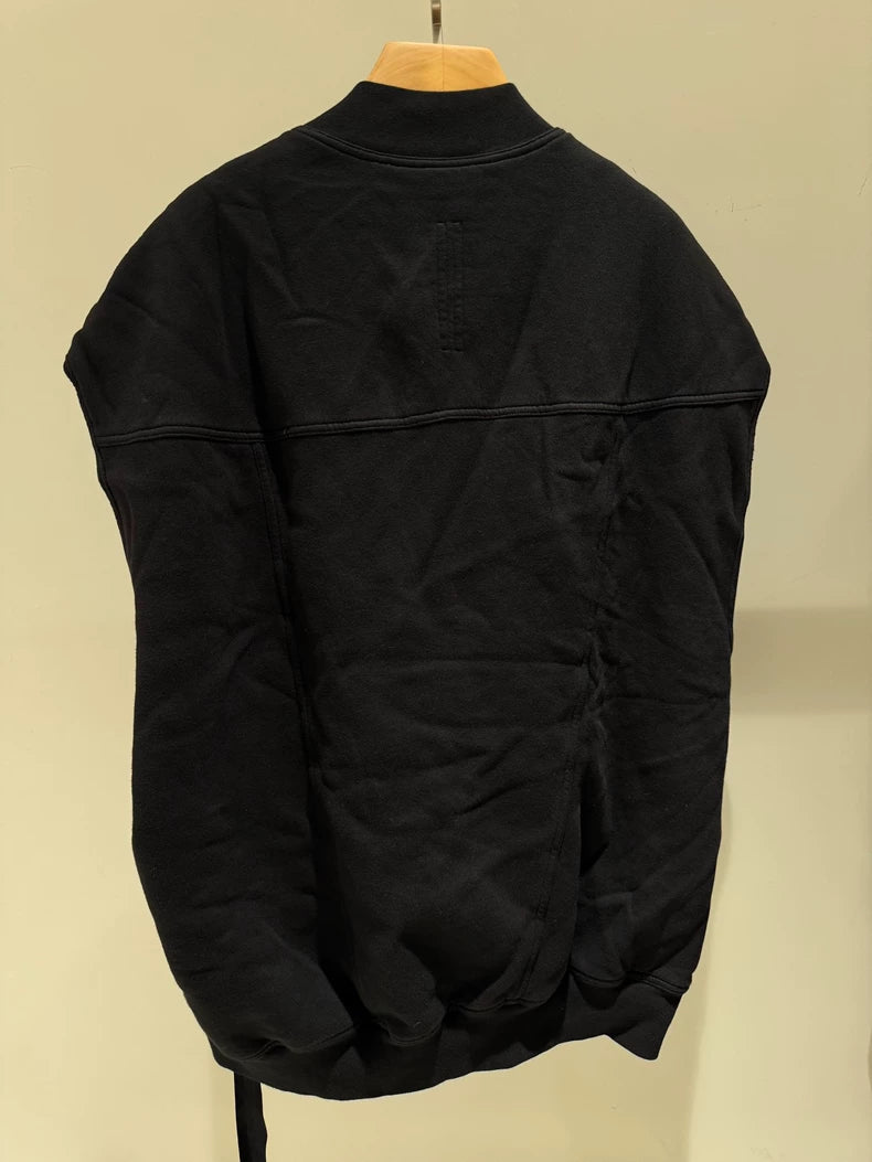 Rick Owens DRKSHDW Black Zip Vest