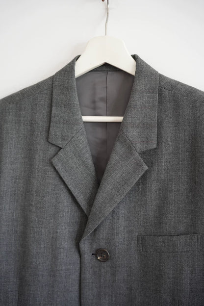 90s Yohji Yamamoto Grey Suit with Pattern