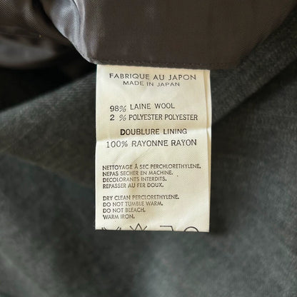 90s Yohji Yamamoto Grey Suit with Pattern