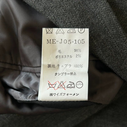90s Yohji Yamamoto Grey Suit with Pattern