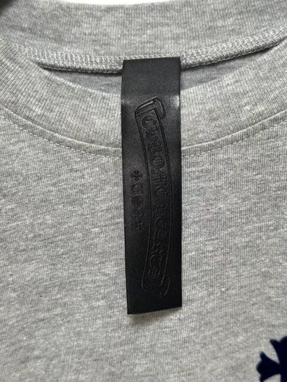 Chrome Hearts Gray Cross Long Sleeve Shirt-yf