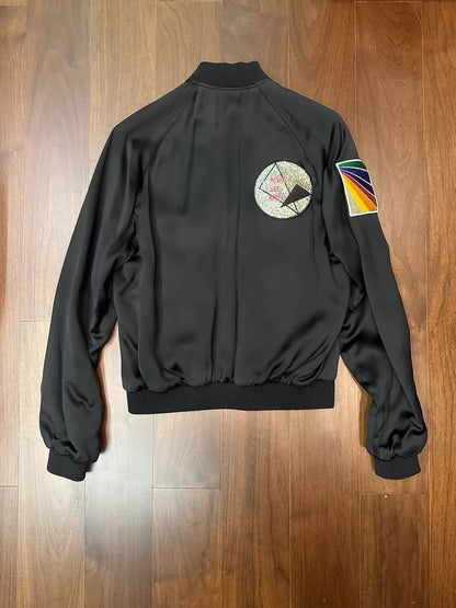 Saint Laurent Diamond Bomber Jacket